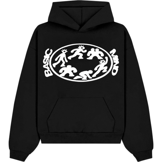 Cycle Hoodie in black
